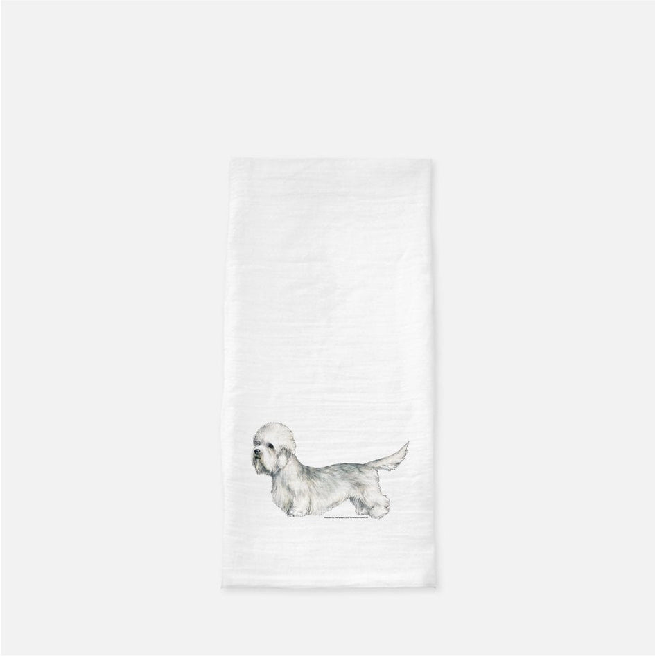 Dandie Dinmont Terrier Tea Towel