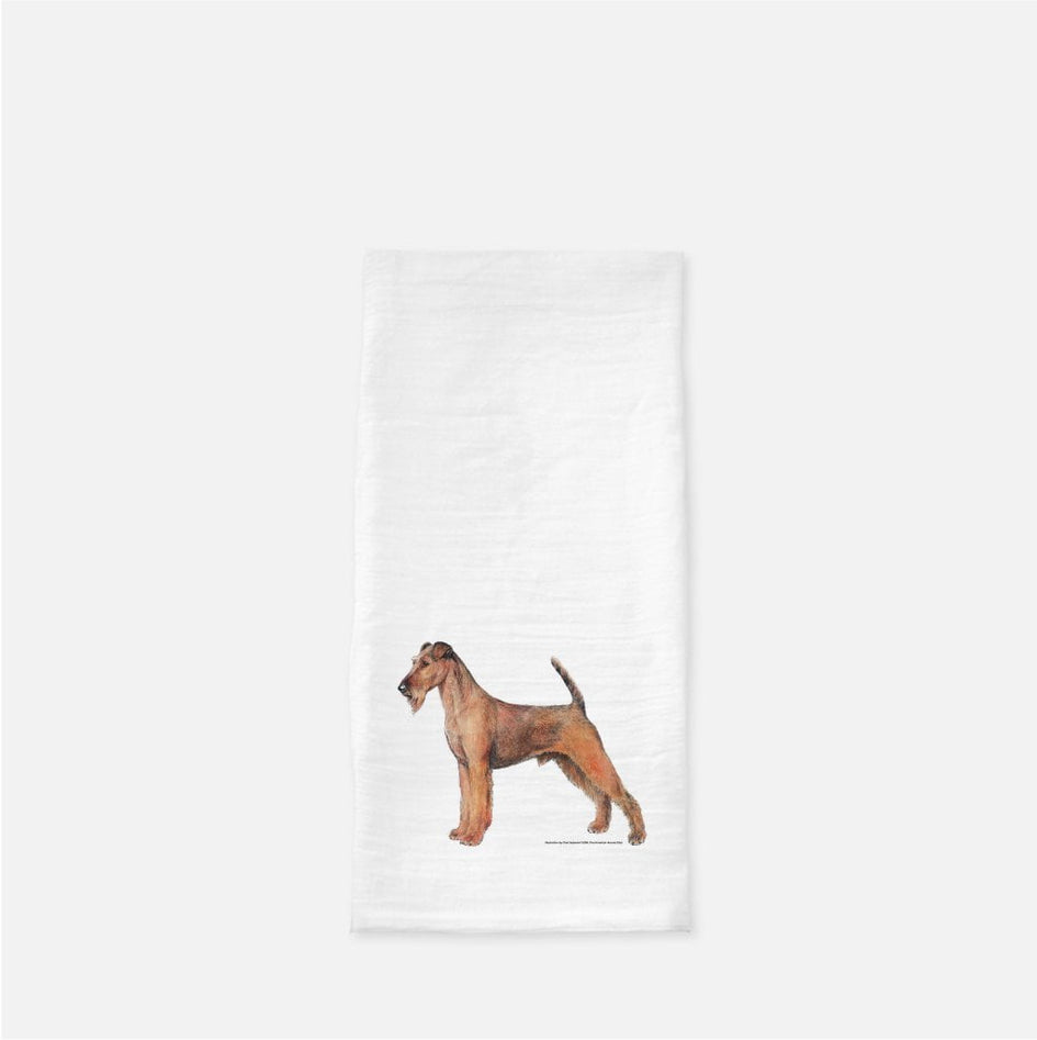 Irish Terrier Tea Towel