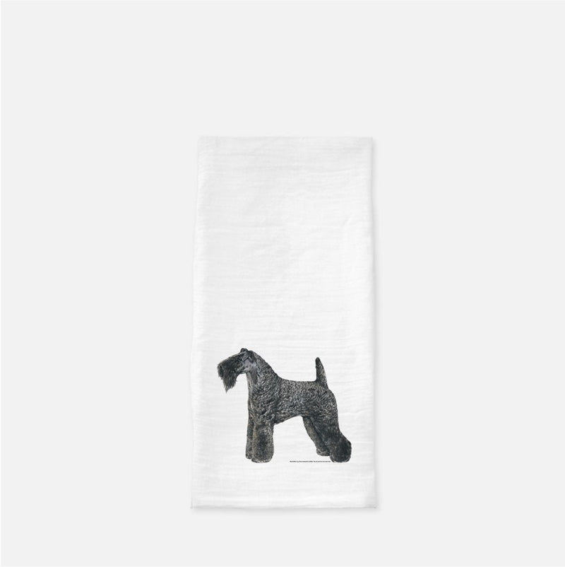 Kerry Blue Terrier Tea Towel