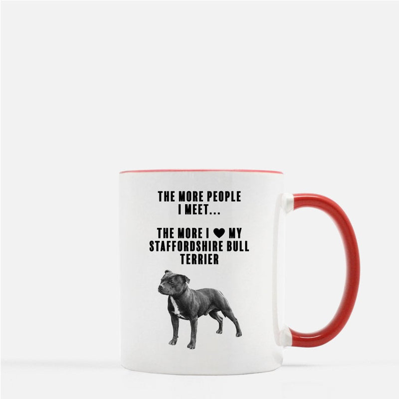 Staffordshire Bull Terrier Love Coffee Mug