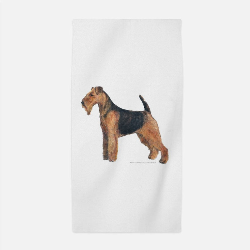 Welsh Terrier Beach Towel