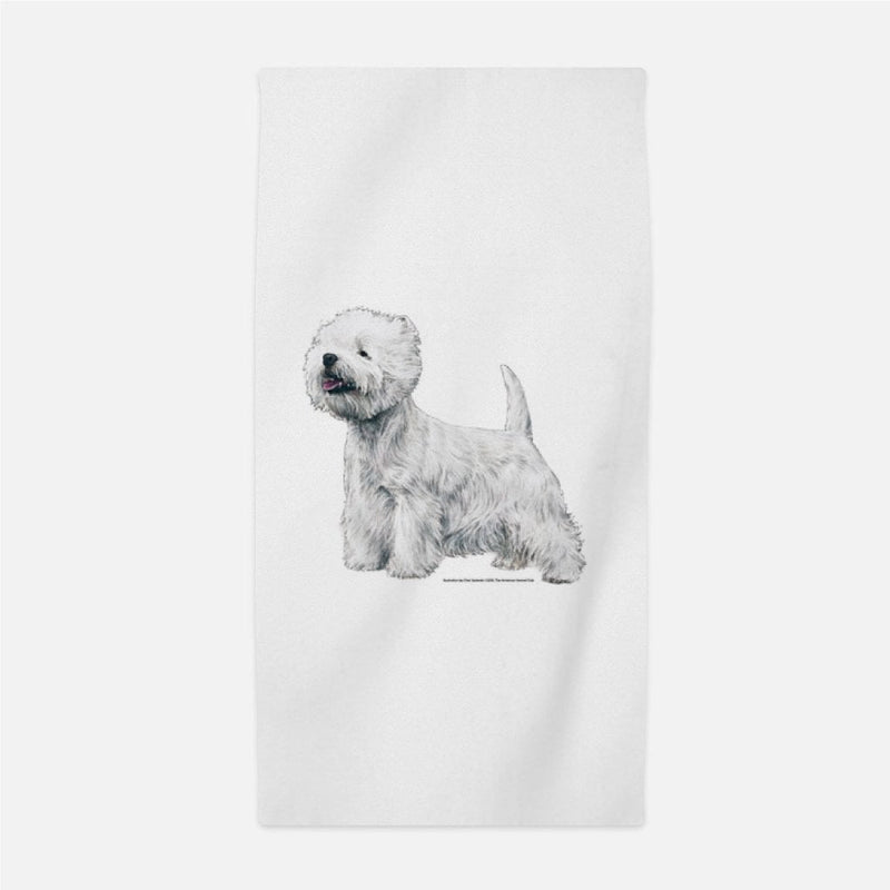 West Highland White Terrier Beach Towel