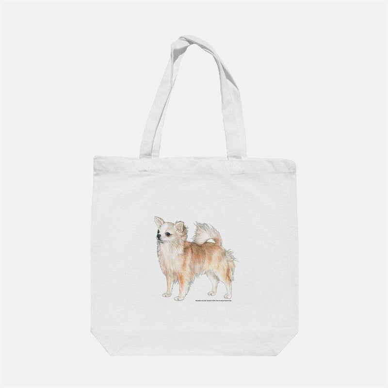 Chihuahua, Long Coated Tote Bag