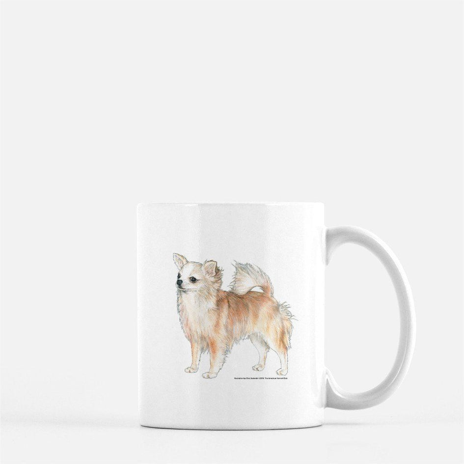 Chihuahua, Longhaired, Coffee Mug