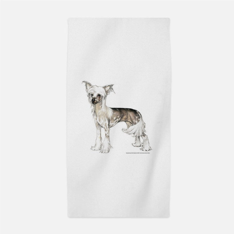 Chinese Crested Beach Towel