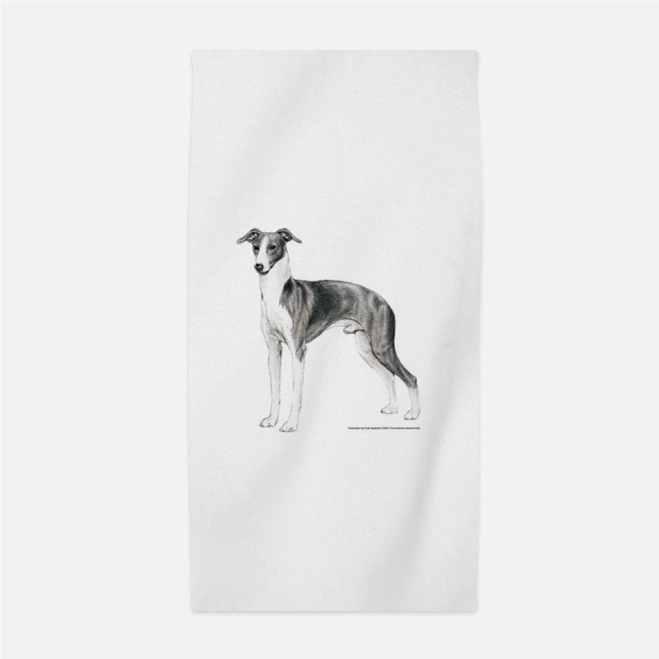 Italian Greyhound Beach Towel