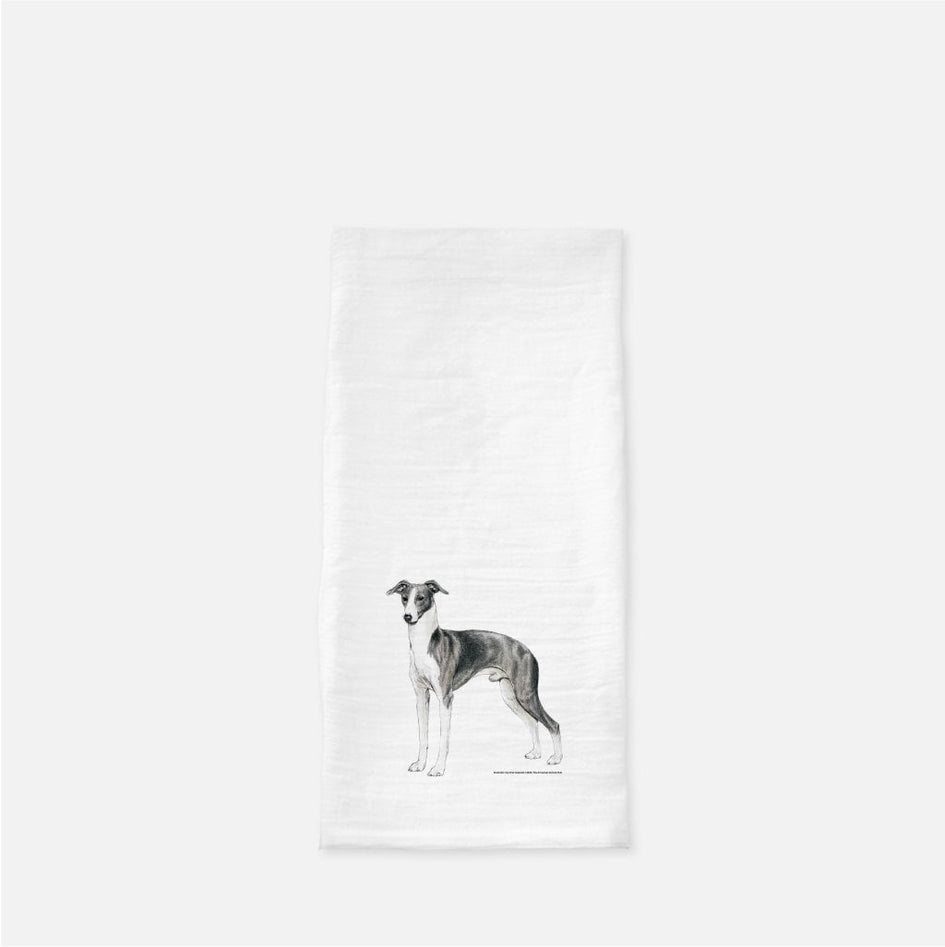 Italian Greyhound Tea Towel