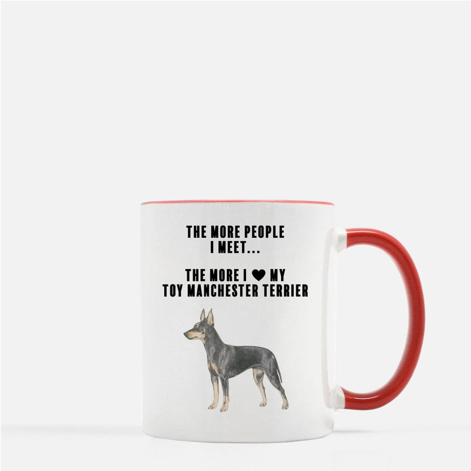 Toy Manchester Terrier Love Coffee Mug