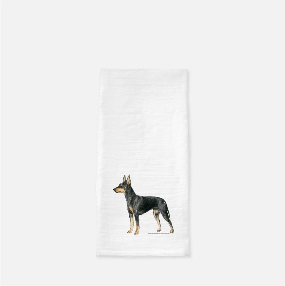 Manchester Terrier Tea Towel