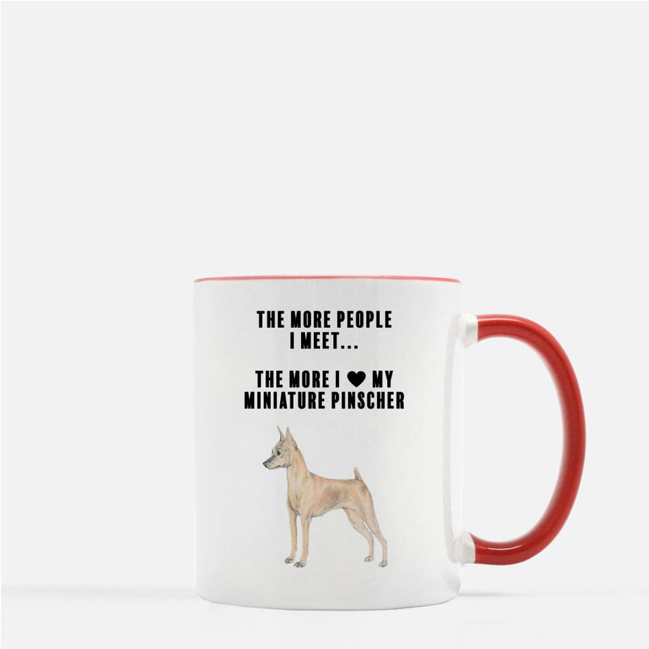 Miniature Pinscher Love Coffee Mug