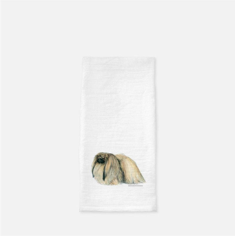 Pekingese Tea Towel