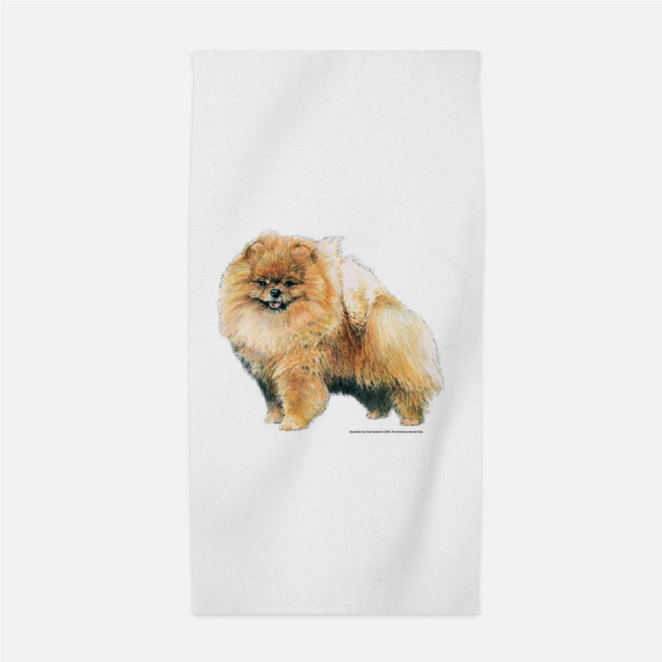 Pomeranian Beach Towel