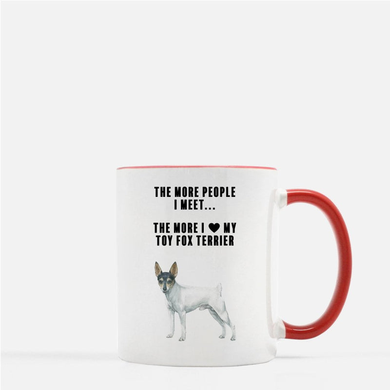 Toy Fox Terrier Love Coffee Mug