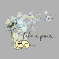 Take A Paws - Ladies Long-Sleeve T-Shirt