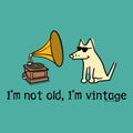 I'm Not Old I'm Vintage - Ladies T-Shirt V-Neck