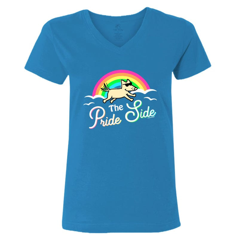 The Pride Side - Ladies T-Shirt V-Neck