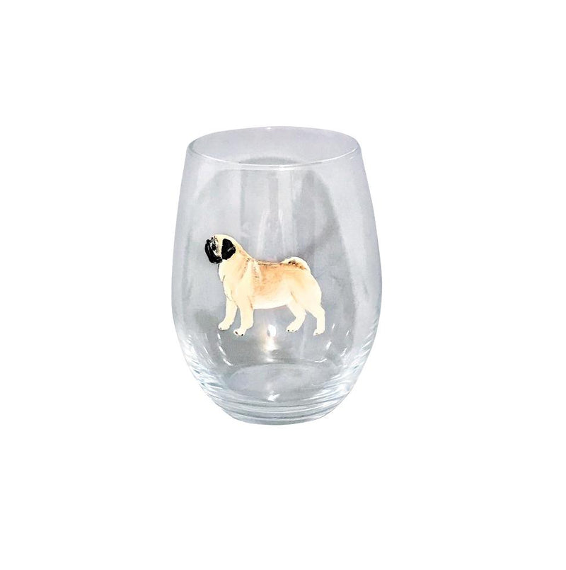 Toy Group - Hand-Painted Stemless Wine Glass