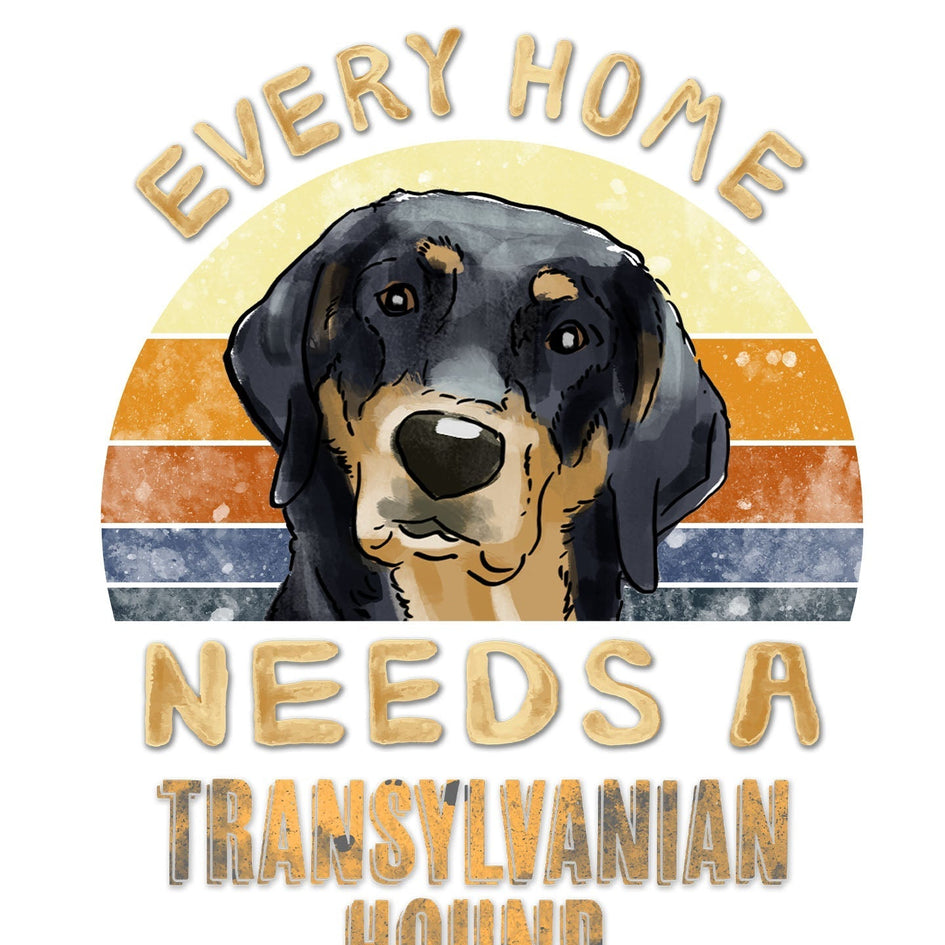 Every Home Needs a Transylvanian Hound - Women's V-Neck T-Shirt