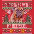 Ugly Sweater Christmas with My Boerboel - Adult Unisex Long Sleeve T-Shirt