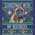 Ugly Sweater Christmas with My Boerboel - Adult Unisex Crewneck Sweatshirt