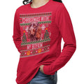 Ugly Christmas Sweater with My Boykin Spaniel - Adult Unisex Long Sleeve T-Shirt