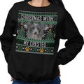 Ugly Sweater Christmas with My Chinese Crested - Adult Unisex Crewneck Sweatshirt