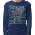 Ugly Sweater Christmas with My Puli - Adult Unisex Long Sleeve T-Shirt