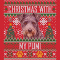 Ugly Sweater Christmas with My Pumi - Adult Unisex Long Sleeve T-Shirt