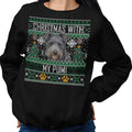 Ugly Sweater Christmas with My Pumi - Adult Unisex Crewneck Sweatshirt