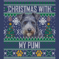 Ugly Sweater Christmas with My Pumi - Adult Unisex Crewneck Sweatshirt