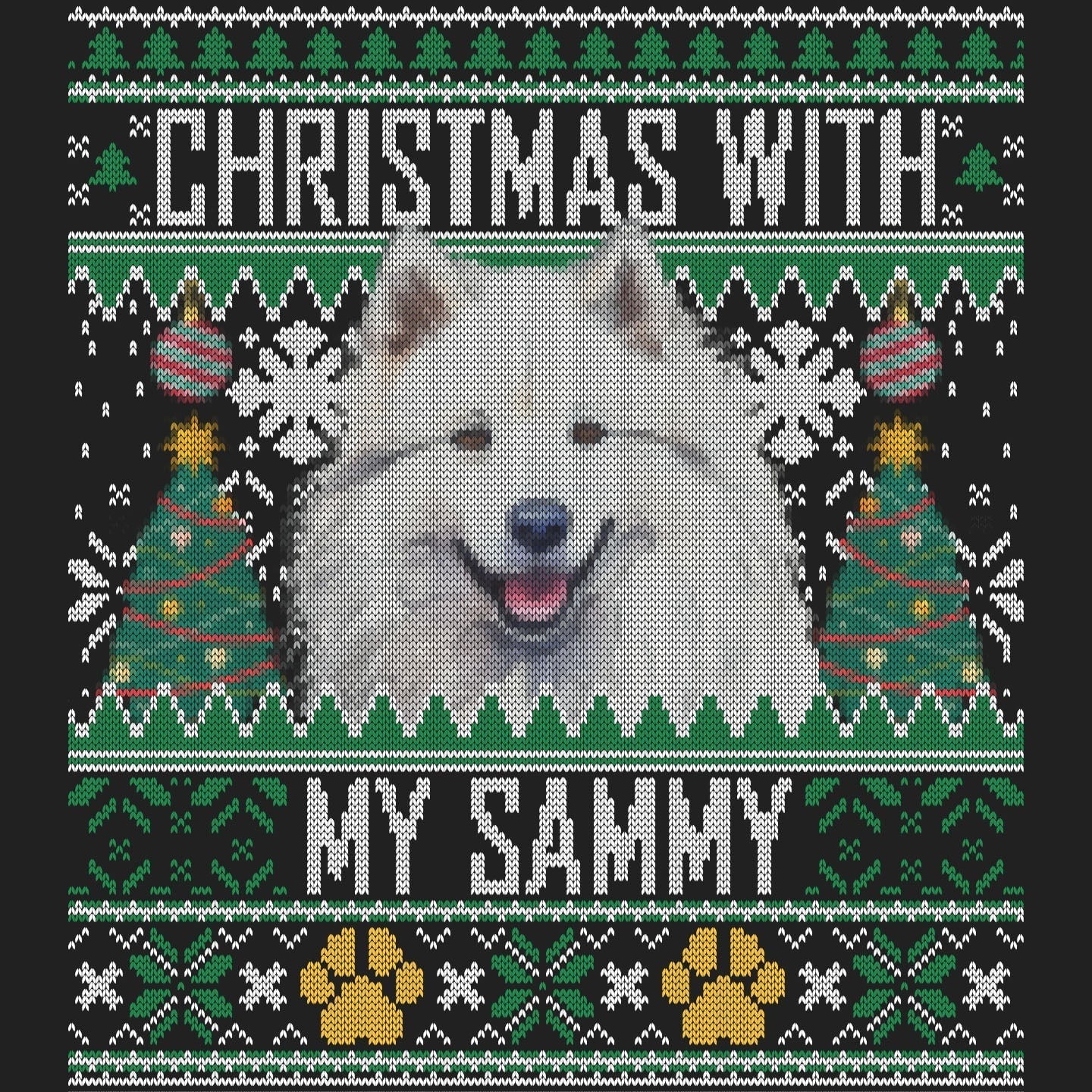 Samoyed deals christmas sweater