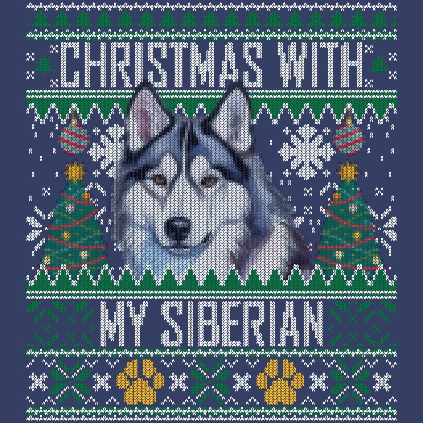 Siberian husky sweater sales