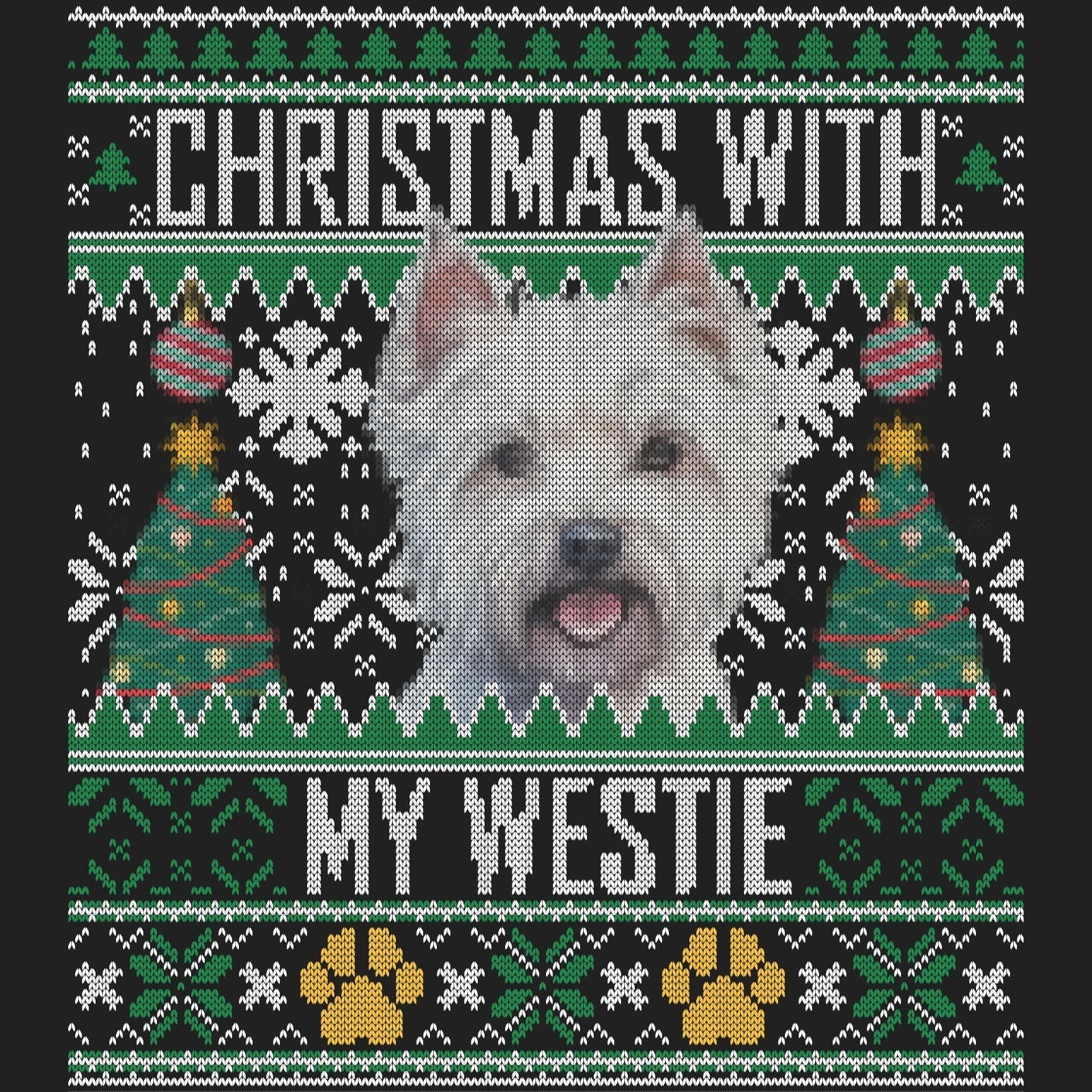 Westie shop christmas sweater