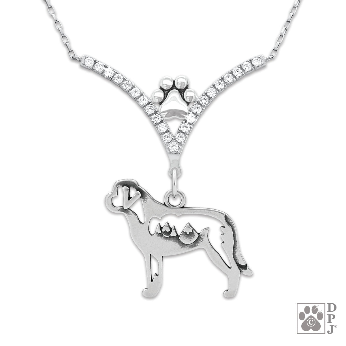 Saint hotsell bernard necklace