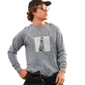 Weimaraner Happy Howlidays Text - Adult Unisex Long Sleeve T-Shirt