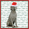 Weimaraner Happy Howlidays Text - Adult Unisex Long Sleeve T-Shirt