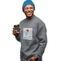 West Highland White Terrier Puppy Happy Howlidays Text - Adult Unisex Crewneck Sweatshirt