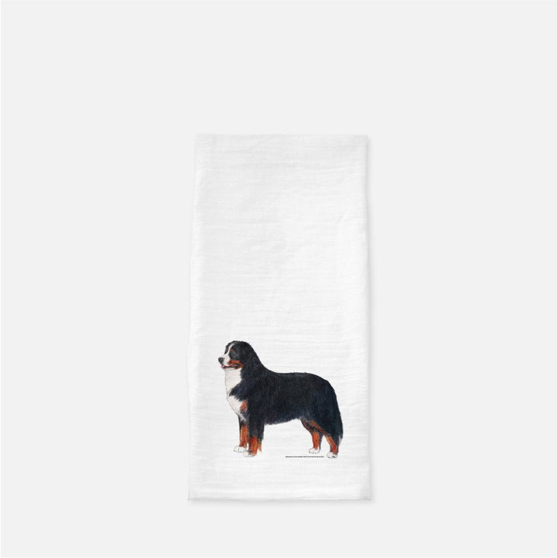 Bernese Mountain Dog Tea Towel