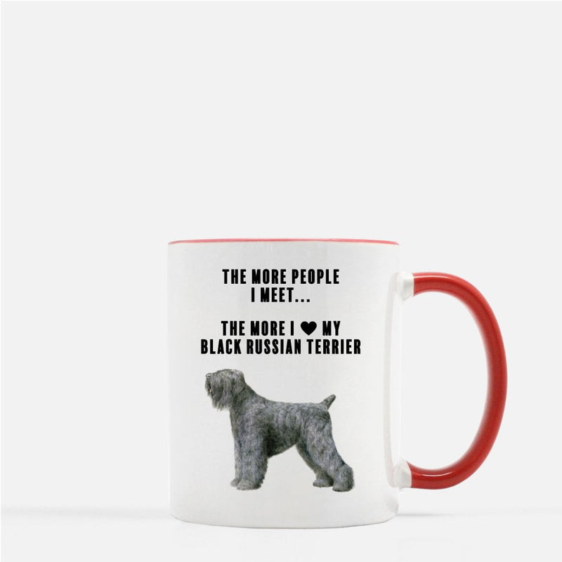 Black Russian Terrier Love Coffee Mug