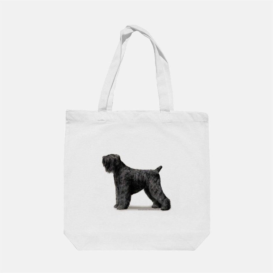 Black Russian Terrier Tote Bag