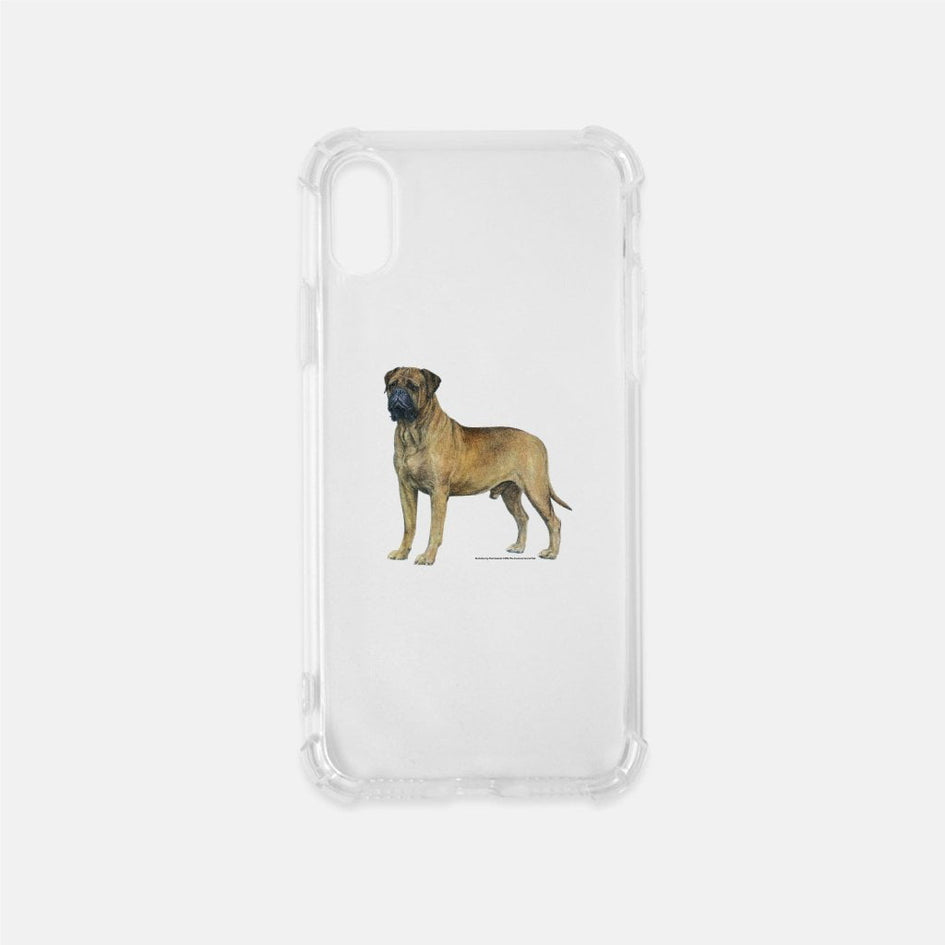 Bullmastiff Clear Phone Case