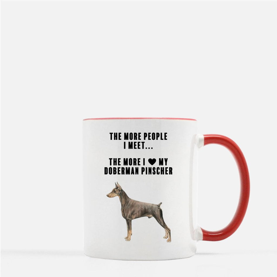 Doberman Pinscher Love Coffee Mug