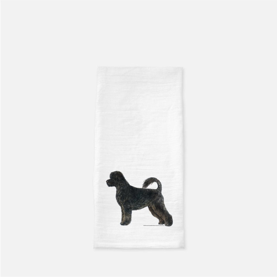Portuguese Water Dog Tea Towel
