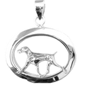 Weimaraner Oval Jewelry