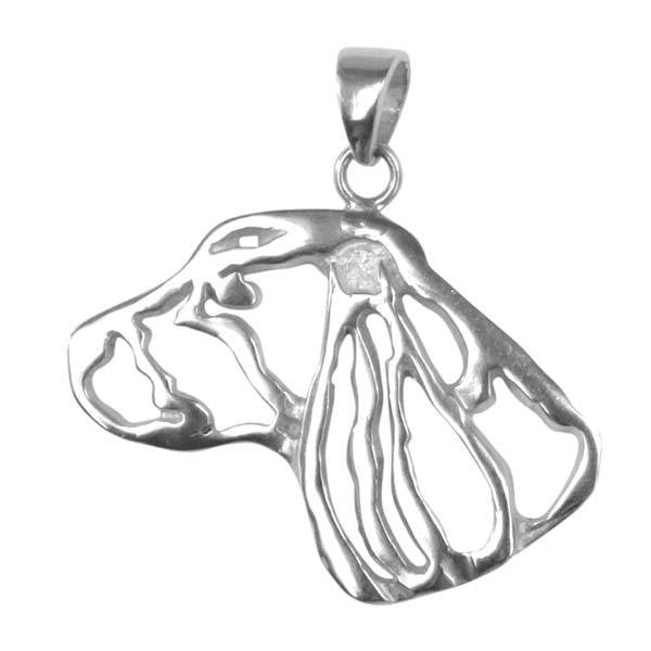 Welsh Springer Spaniel Sterling Silver Cut Out Pendants