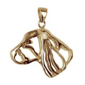 Welsh Springer Spaniel 14K Gold Cut Out Pendant