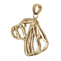 Welsh Springer Spaniel 14K Gold Cut Out Pendant