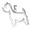 West Highland White Terrier Sterling Silver Cut Out Pendant