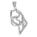 West Highland White Terrier Sterling Silver Cut Out Pendant
