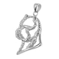 West Highland White Terrier Sterling Silver Cut Out Pendant